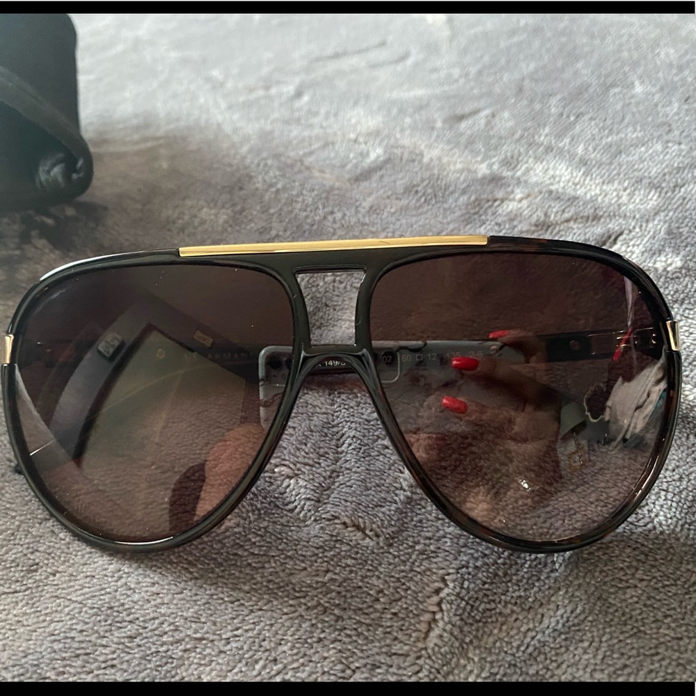 NWOT Armani Exchange sunglasses with soft case